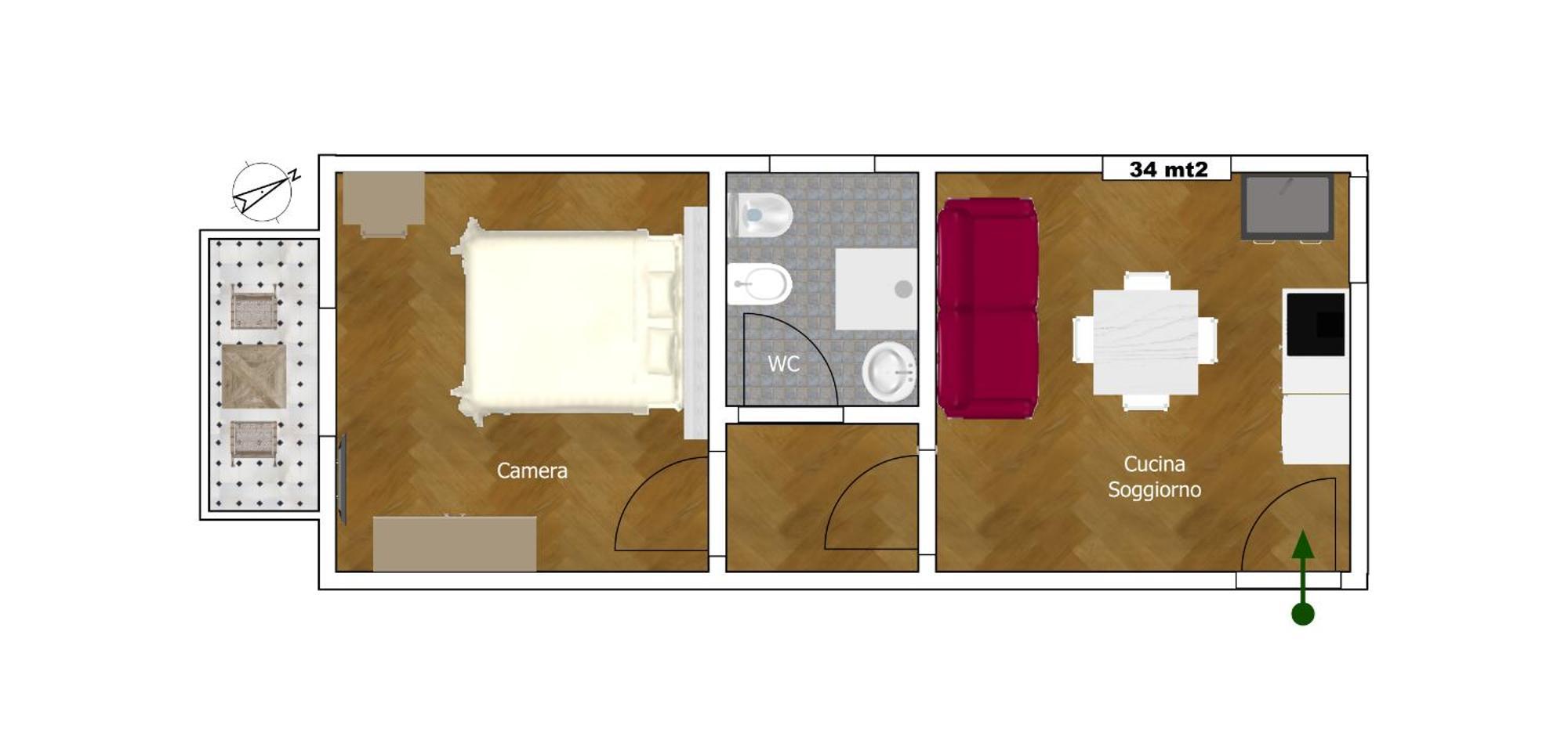 Villa Virginia Bordighera Habitación foto
