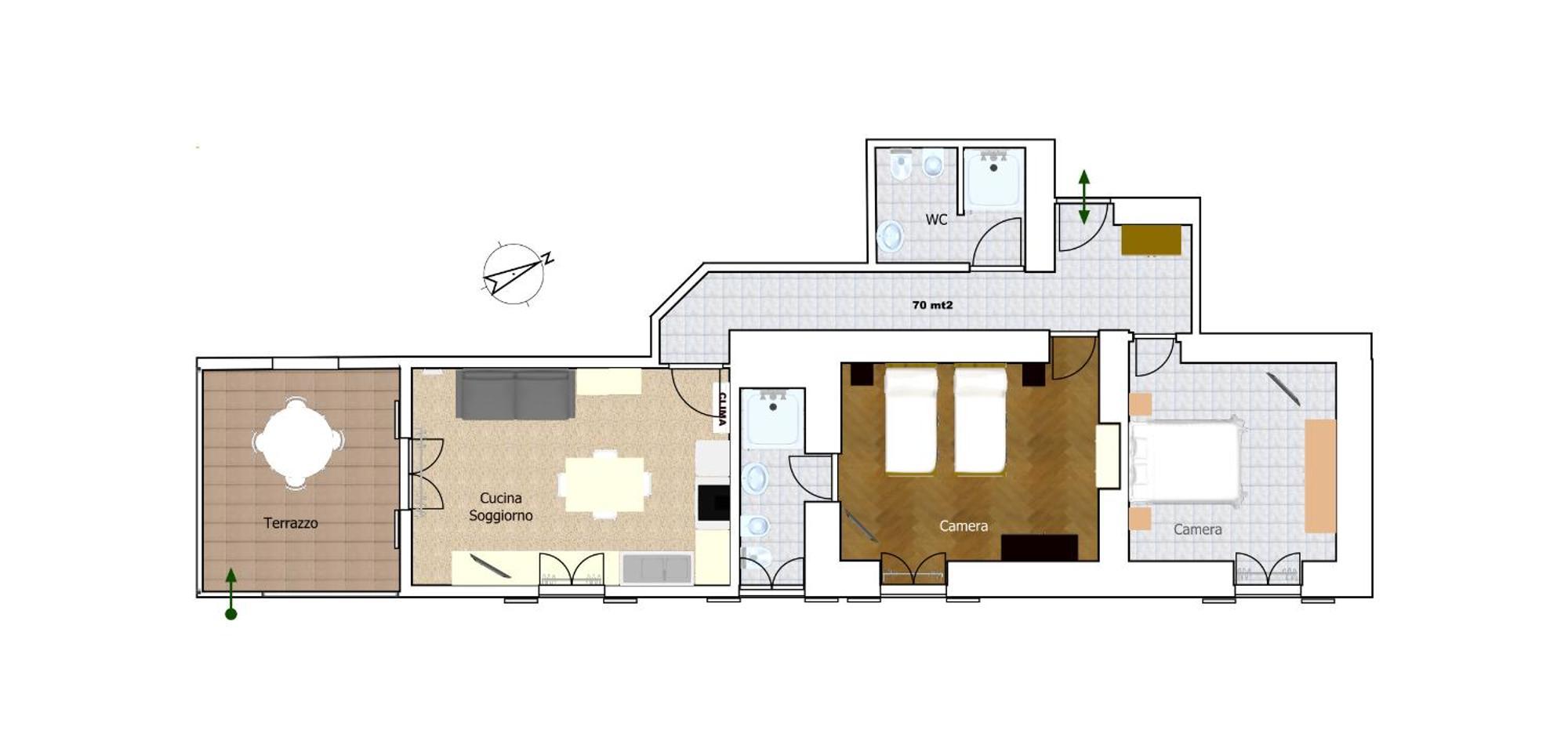Villa Virginia Bordighera Habitación foto